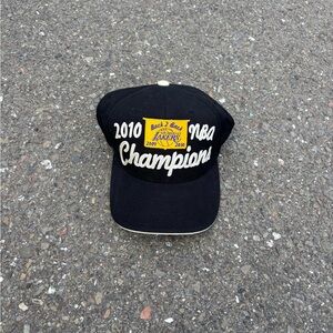 Y2K Adidas Los Angeles Lakers 2010 NBA Championship Hat Cap